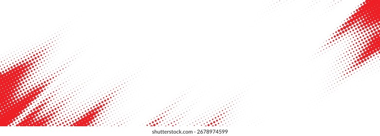 Red Abstract Background Halftone Design Graphic Poster Template Modern Art Texture Stylish Banner Layout Ecommerce Sale Promo Marketing Website Use