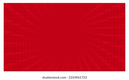 Red abstract background with halftone graphic