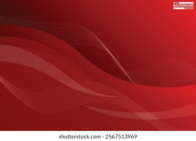 Red abstract background illustration design