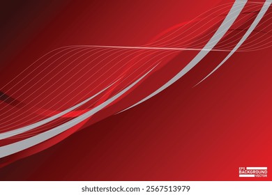 Red abstract background illustration design
