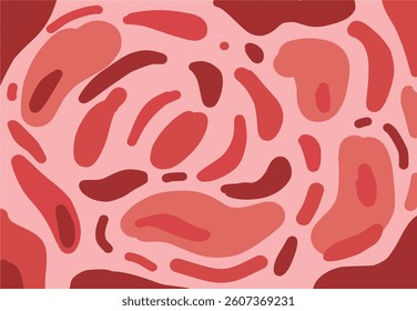 red abstract background illustration pattren seamless