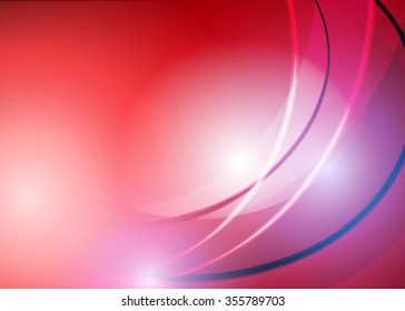 Red abstract background illustration. Template for business card or banner.