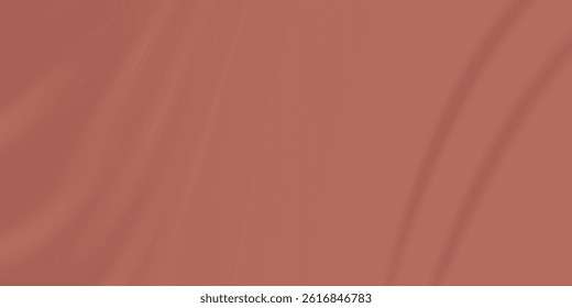 red abstract background with lines flowing particles. Digital future technology concept. vector illustration.