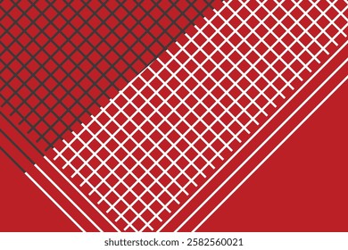 red abstract background. Red lines pattern background	
