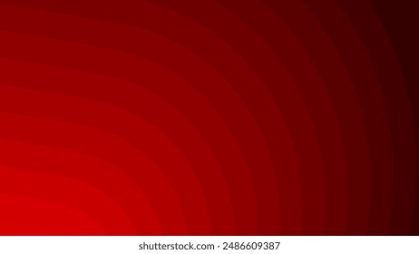 Red Abstract Background with Lines and Swirls Design and Motion