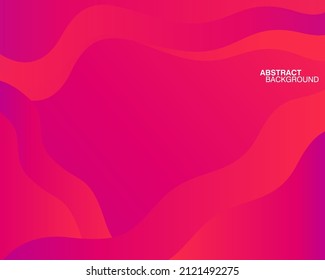 Red abstract background. Liquid composition. Eps10 Vector.