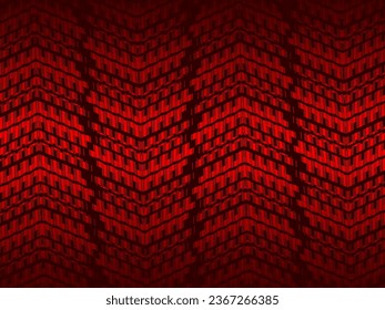 Red abstract background with luxury ornaments. Red metal background. The background in the presentation poster is red.