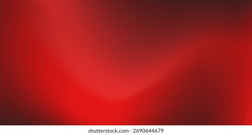 Red abstract background on dark gradient. Black fabric design. Mesh red illustration.