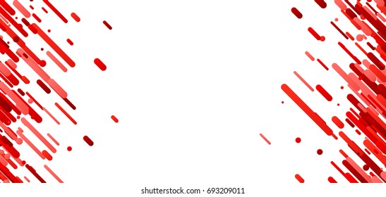 Red abstract background white  Vector paper illustration 