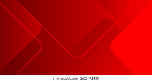red abstract background. overlaping shape and line. modern trendy design