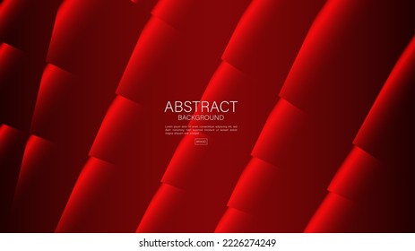 Red abstract background, polygon vector, Geometric vector, Minimal Texture, web background, red cover background design, flyer template, banner, book cover, wall decoration wallpaper. vector eps10