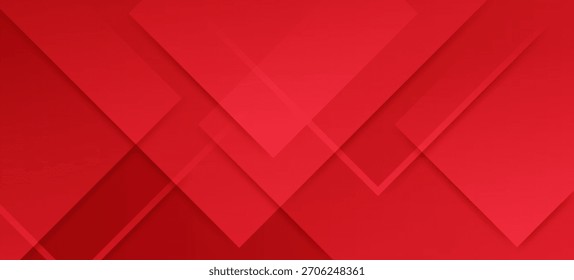 Fondo abstracto rojo con rectángulos geométricos repetidos.