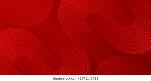 Red abstract background simple with glowing geometric lines. Modern vector illustrations - Powered by Shutterstock - Get 15% off with code: PIKWIZARD15