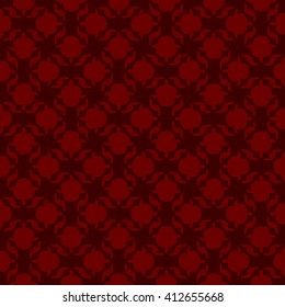 Red abstract background, striped textured geometric seamless pattern