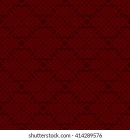 Red abstract background, striped textured geometric seamless pattern