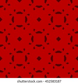Red abstract background, striped textured geometric seamless pattern