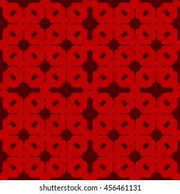 Red abstract background, striped textured geometric seamless pattern