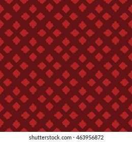 Red abstract background, striped textured geometric seamless pattern