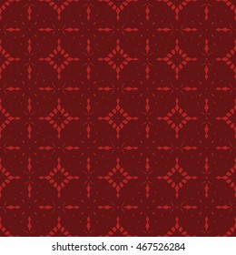Red abstract background, striped textured geometric seamless pattern