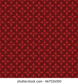 Red abstract background, striped textured geometric seamless pattern