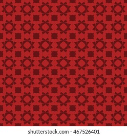 Red abstract background, striped textured geometric seamless pattern
