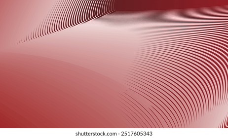 Fondo abstracto rojo con línea de rayas para el telón de fondo o presentación