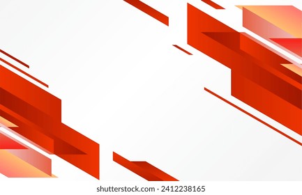 Red abstract background template design