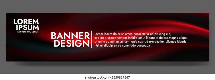 Red Abstract Background Template Modern Website Layout
