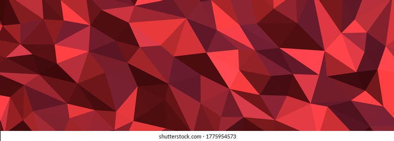 Fondo rojo abstracto. Plantilla para interfaz web y móvil, infografía, banner, aplicación.