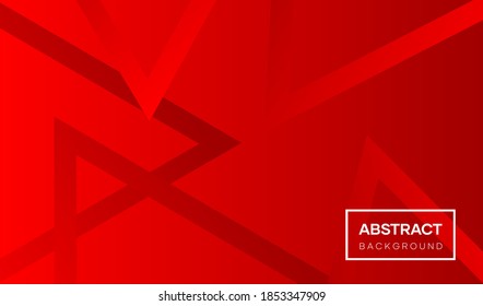 Red abstract background trendy texture. Vector background paper art style can be used in cover design, book design, poster, cd cover, flyer, website backgrounds, or advertising wallpaper.