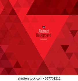 Red abstract background vector. Can be used in cover design, book design, website background, CD cover, advertising.