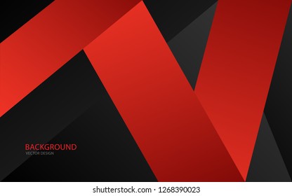 Red abstract background vector illustration. wall. web banner. cover. card. texture. wallpaper. flyer. brochure. annual report. polygonal vector concept template