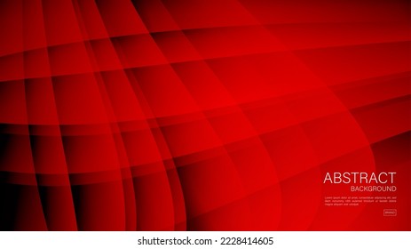 Red abstract background, wave vector, Geometric vector, Minimal Texture, web background, red cover background design, flyer template, banner, book cover, wall decoration wallpaper. vector