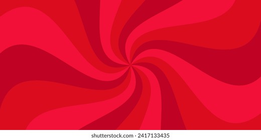 red abstract background with waves. free copy space area. vector design for banner, greeting card, poster, cover, web, social media.