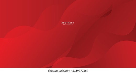 Red abstract background with wavy shape, red abstract use for business, corporate, institution, poster, template, party, festive, seminar, red futuristic gradient background vector, illustration