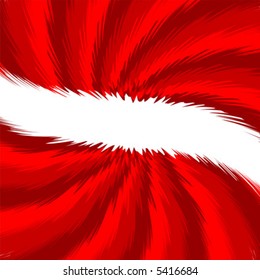 Red abstract background with white copy space