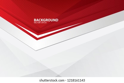 Red abstract backgrund vector  modern corporate concept 