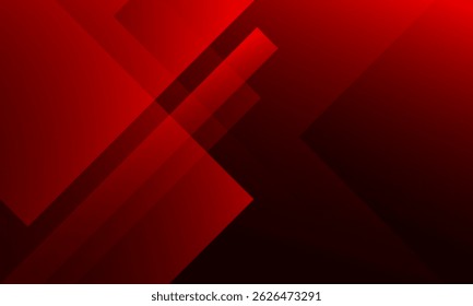 Fondo de Anuncio abstracto rojo. Vector Eps10