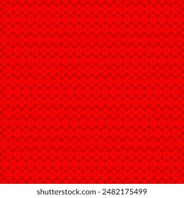red abstract batik geometric pattern vector