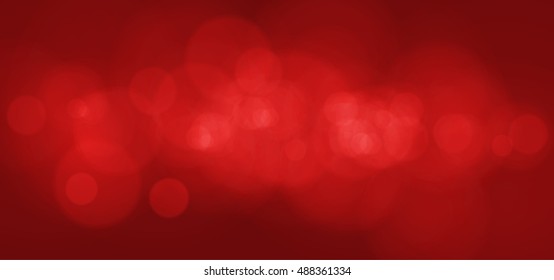 red abstract bokeh background