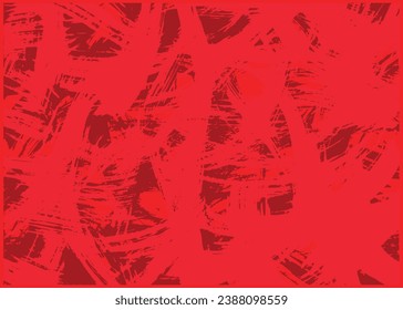 Red abstract brush stroke background texture