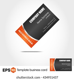 Business Cards Red Black Images, Stock Photos & Vectors | Shutterstock