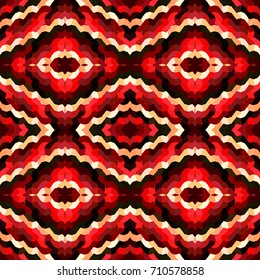 red abstract colored seamless pattern for your design