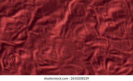 Red abstract crumpled paper texture for background. A crumpled sheet of red paper abstract background. Crumpled paper abstract background or texture for design element.
