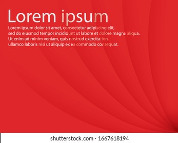 red abstract curve blend background