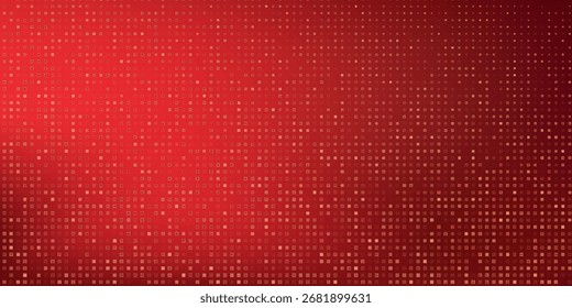 Red abstract diagonal geometric shape with halftone. Modern fiber textured abstract