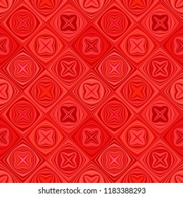 Red abstract diagonal shape pattern - vector mosaic tile background design