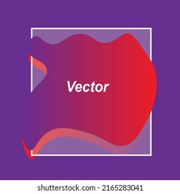 Red abstract element Template for the design of a logo, flyer, Sale , Ad or presentation.