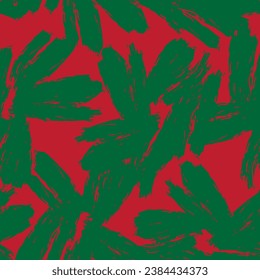 Red Abstract Floral seamless pattern design for fashion textiles, graphics, backgrounds and crafts