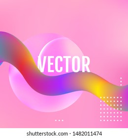 Red Abstract fluid color pattern Red covers design.